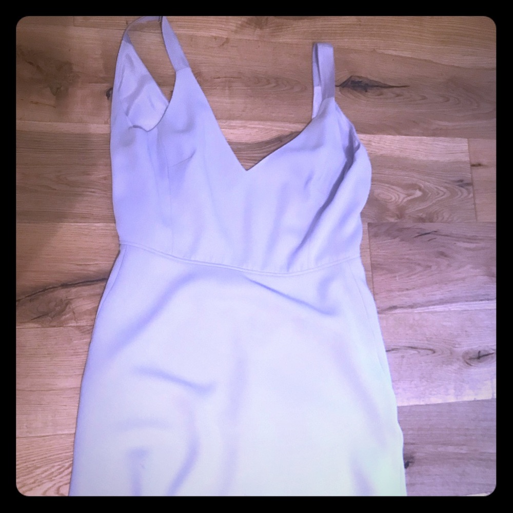 Jcrew lavender midi dress